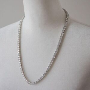 Diamond Costume Jewelry necklace and bracelet set